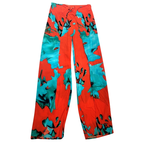 Lulus "On The Road" Wrap Pants Size XS - Picture 2 of 5